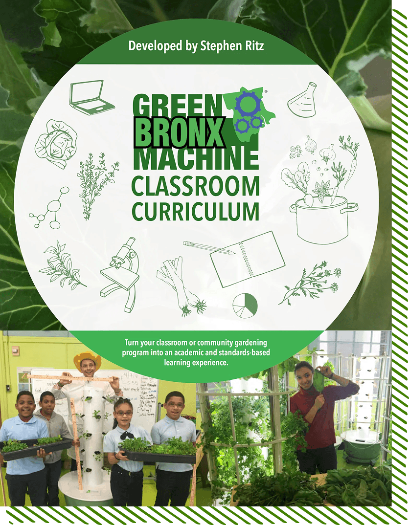 Green Bronx Machine Classroom Curriculum book