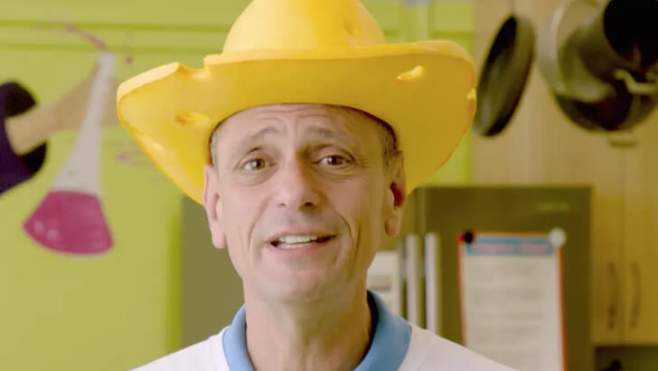 Stephen Ritz presenting a teacher training video