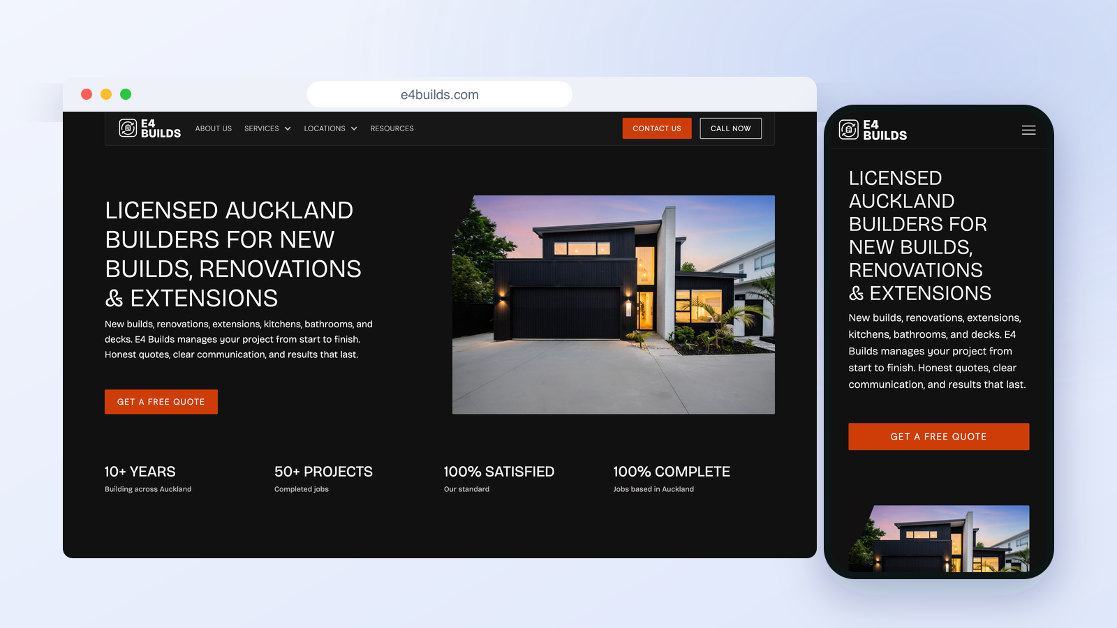 E4 Builds AEO-ready website, Jelly Digital case study