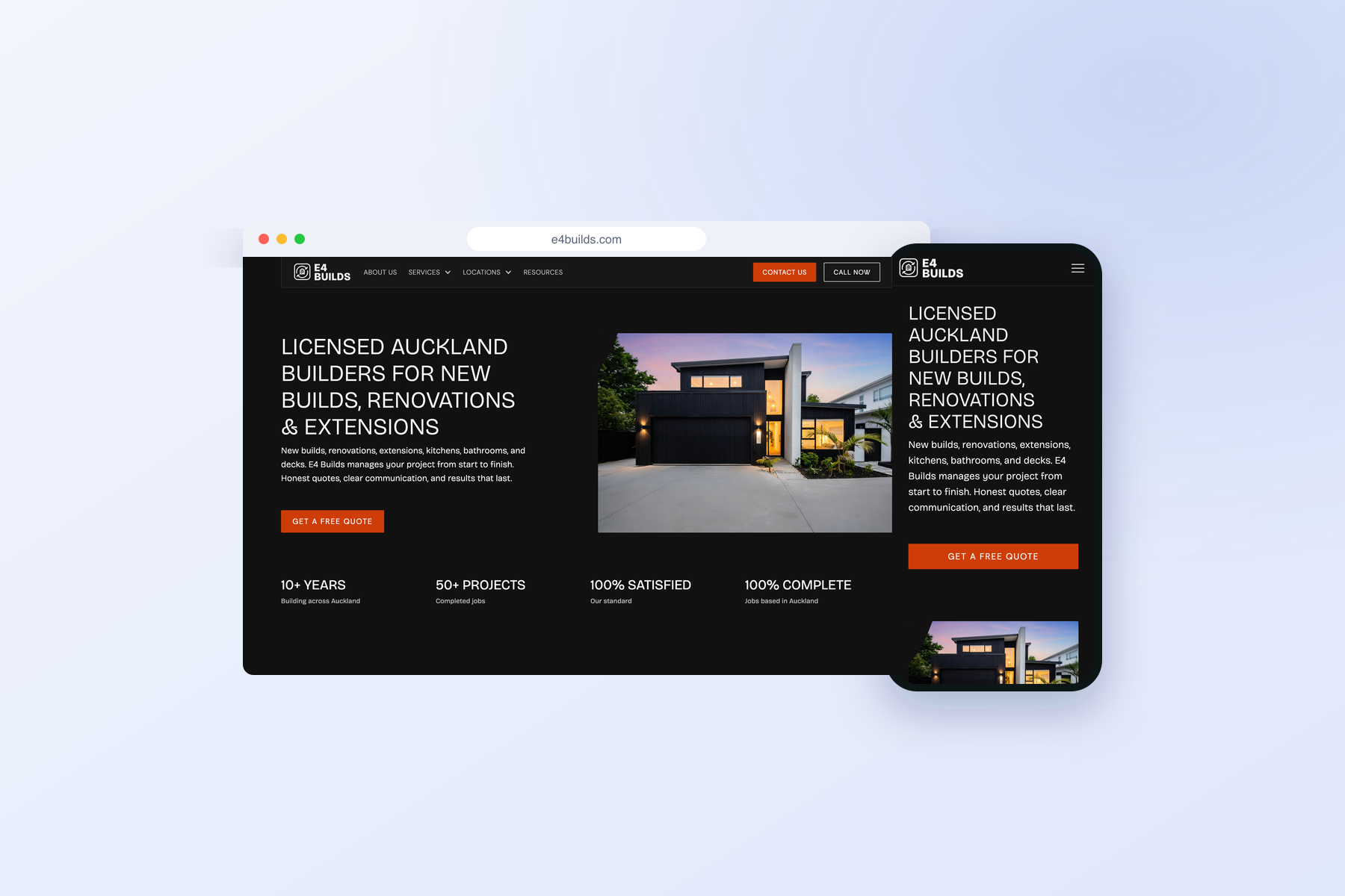 E4 Builds AEO-ready website, Jelly Digital case study