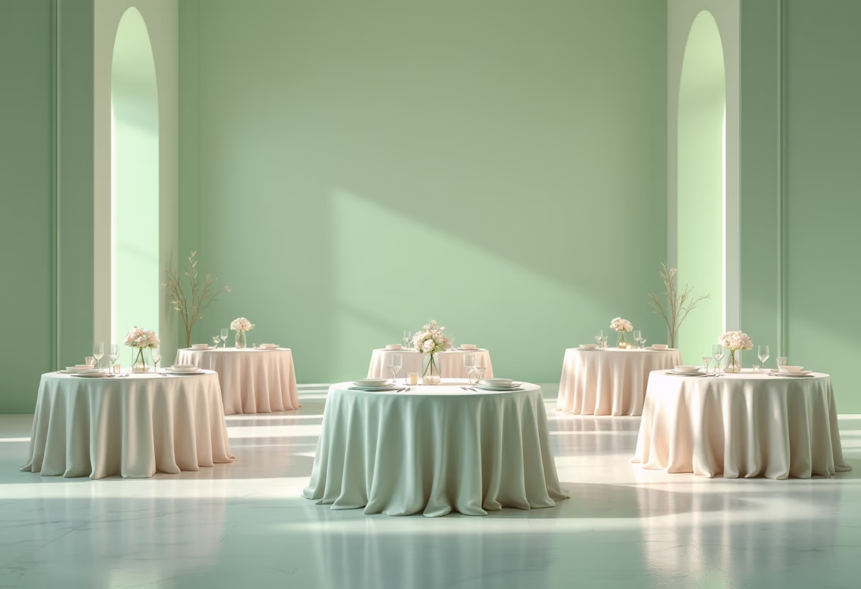 image of a decorated venue for an event planning service