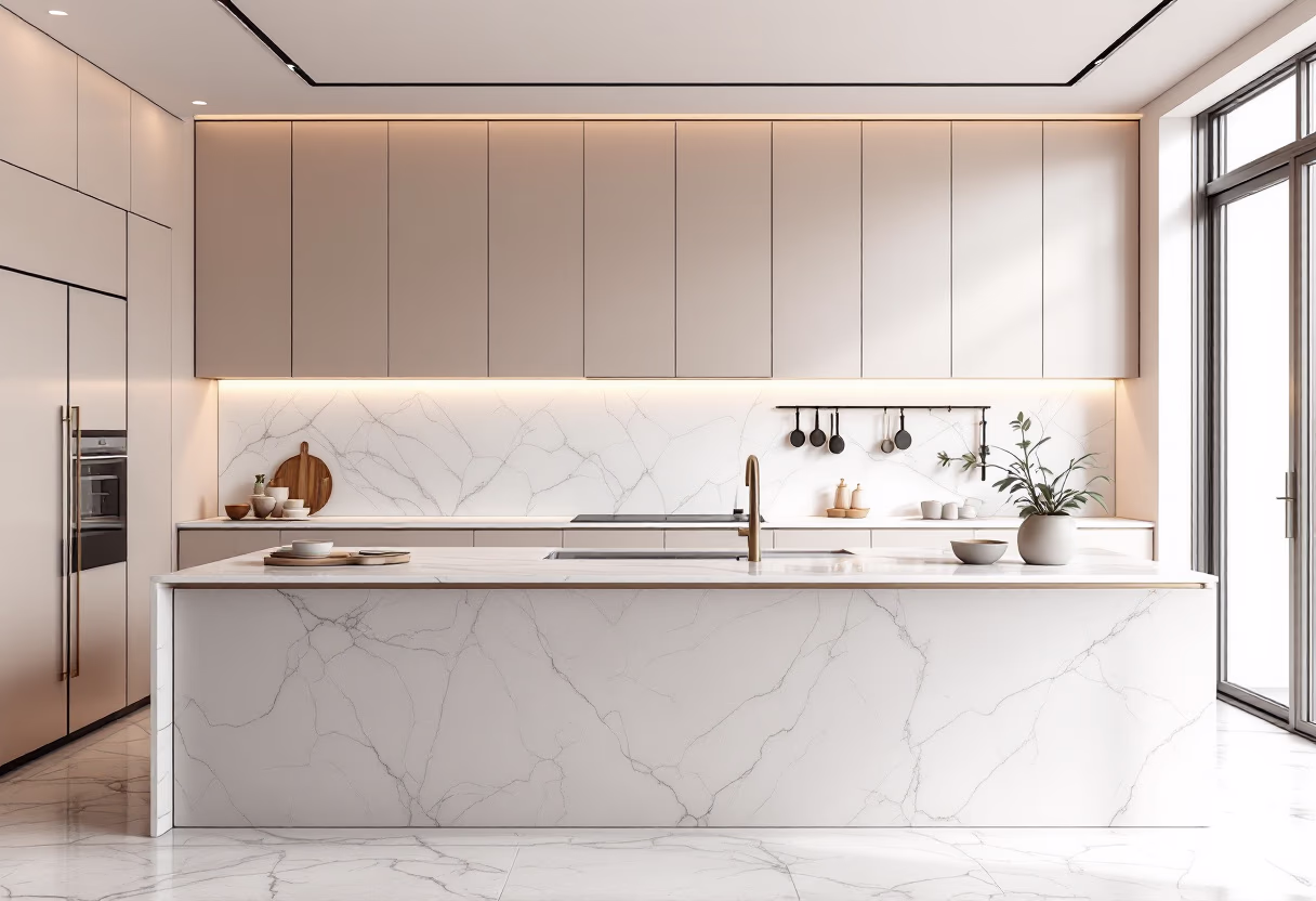 image of luxury apartment kitchen