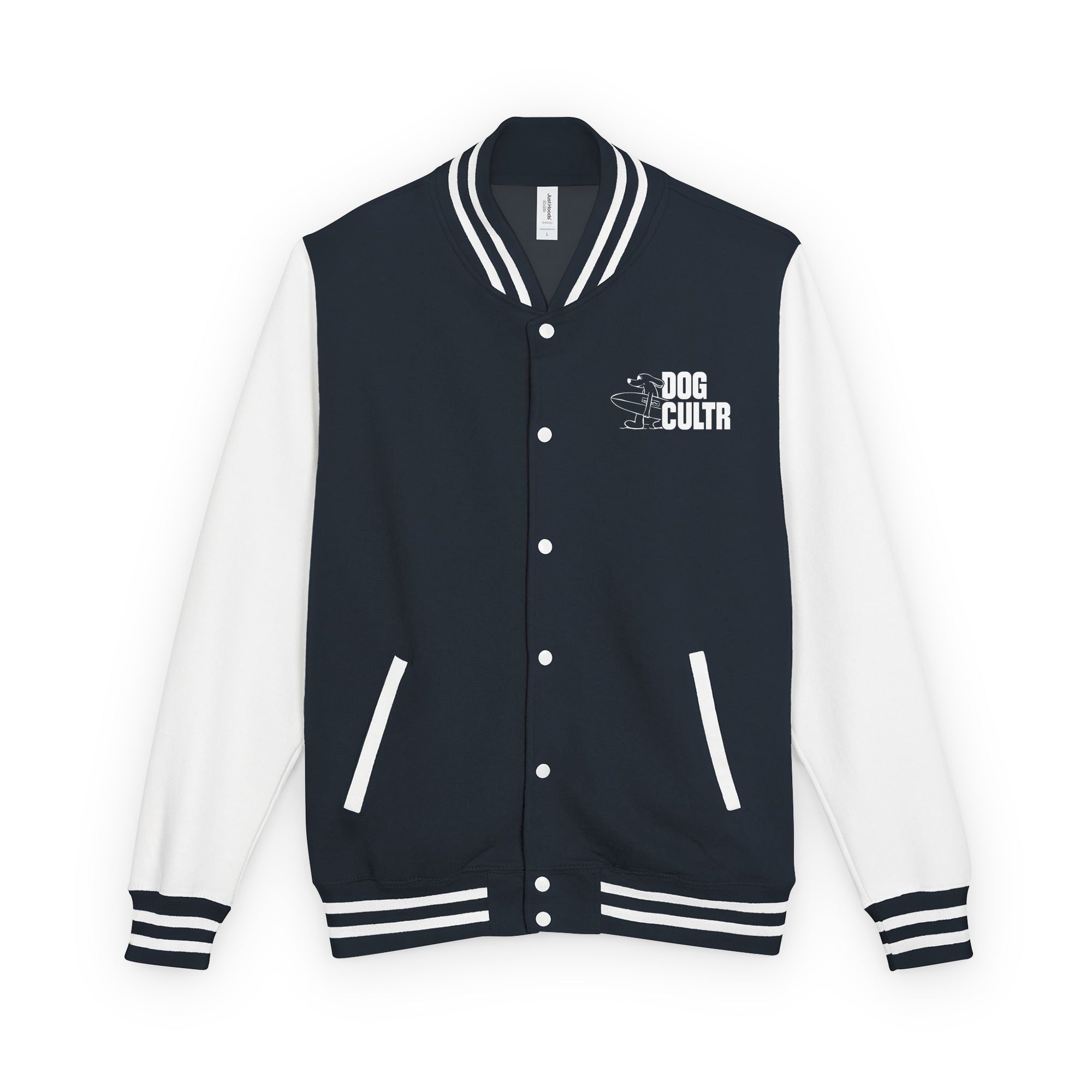 Dogs are people, too - Heavyweight letterman jacket