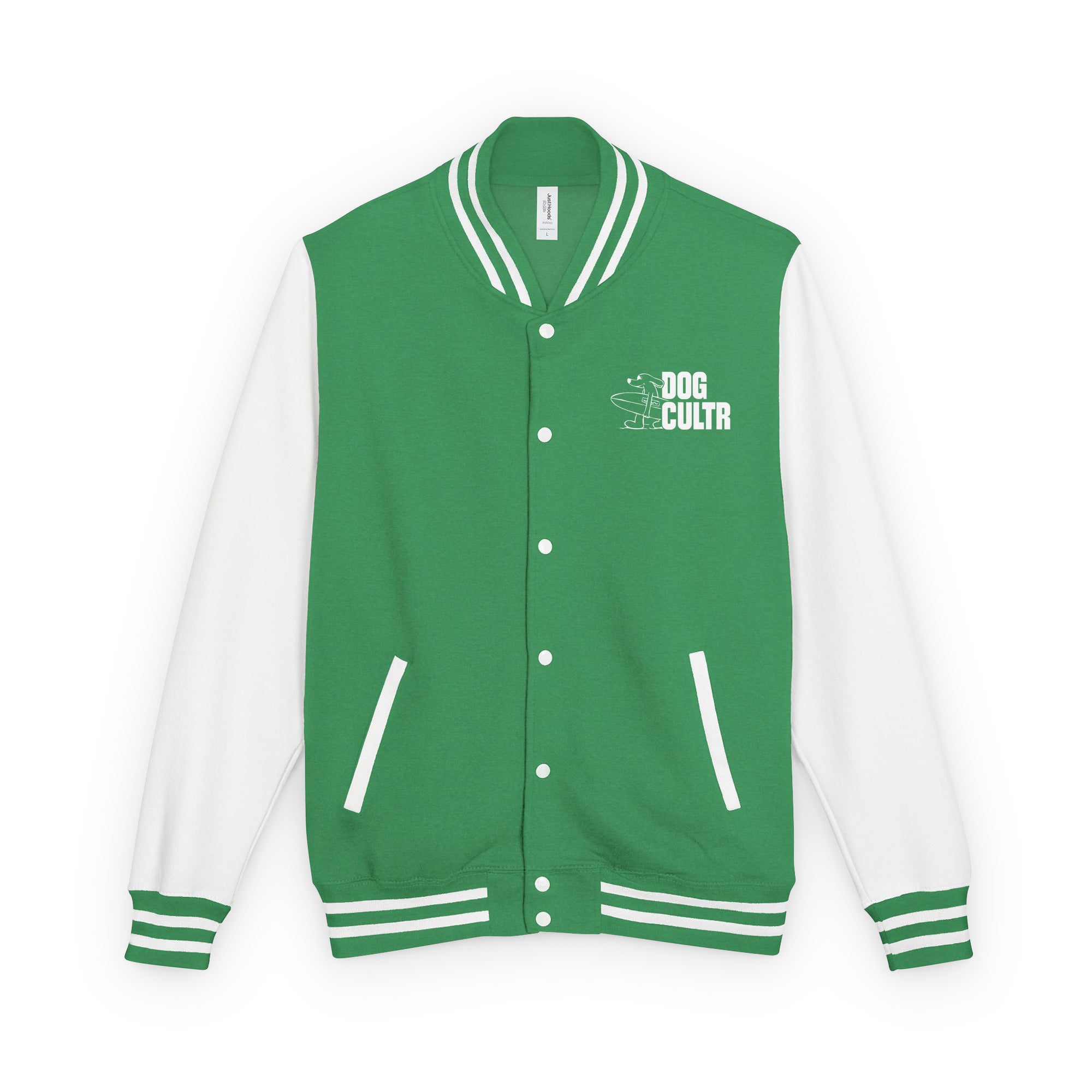 Dogs are people, too - Heavyweight letterman jacket