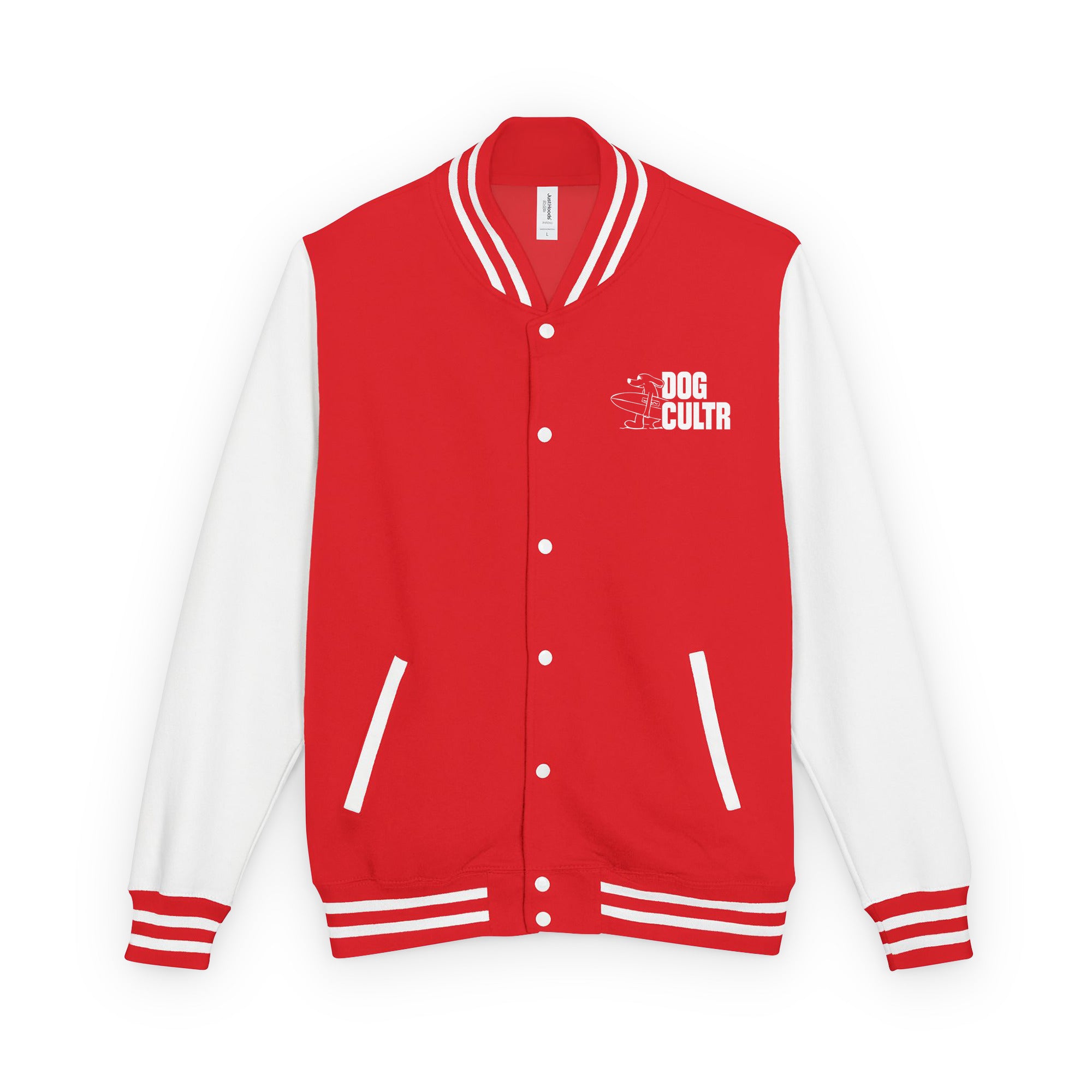 Dogs are people, too - Heavyweight letterman jacket