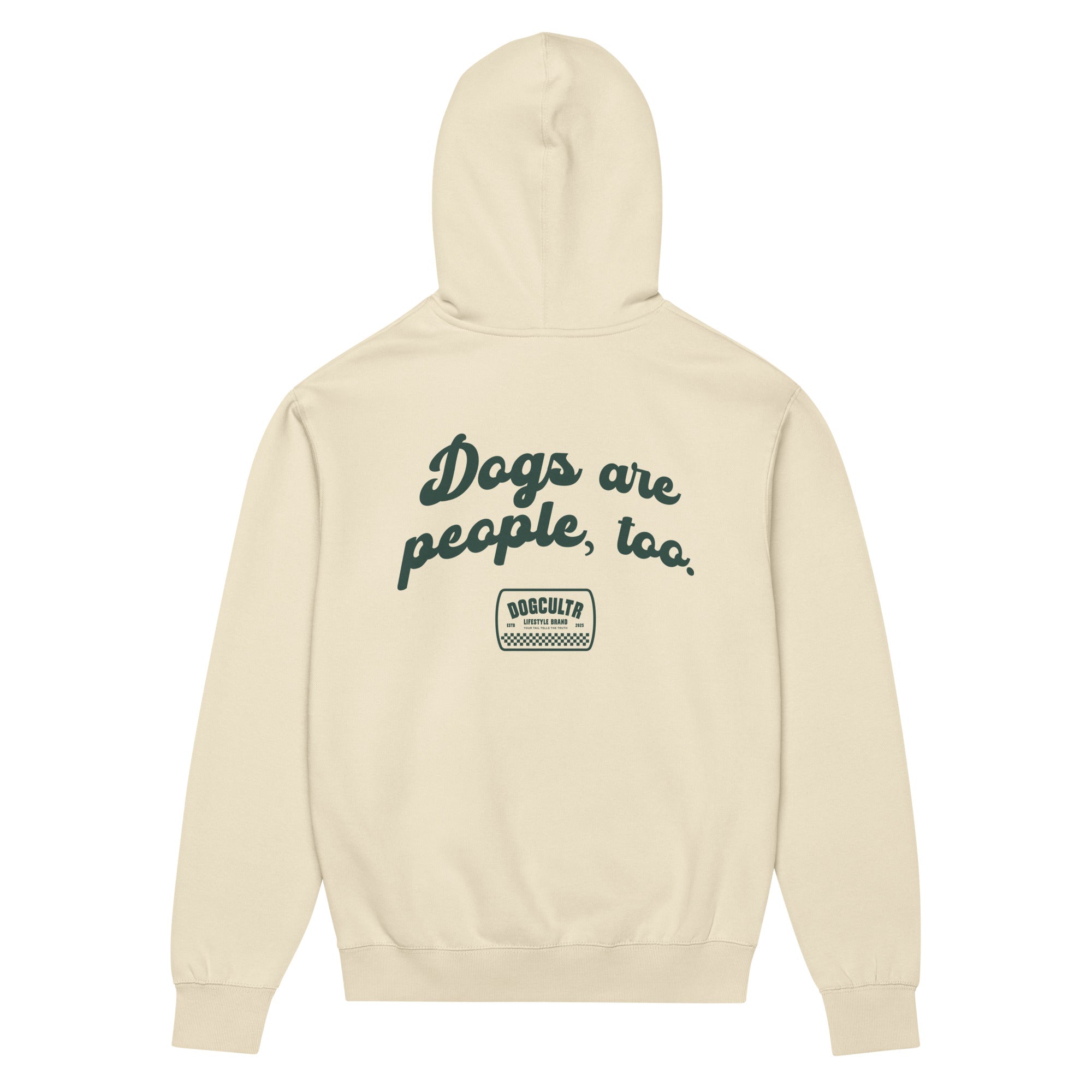Dogs are people, too - Unisex box hoodie