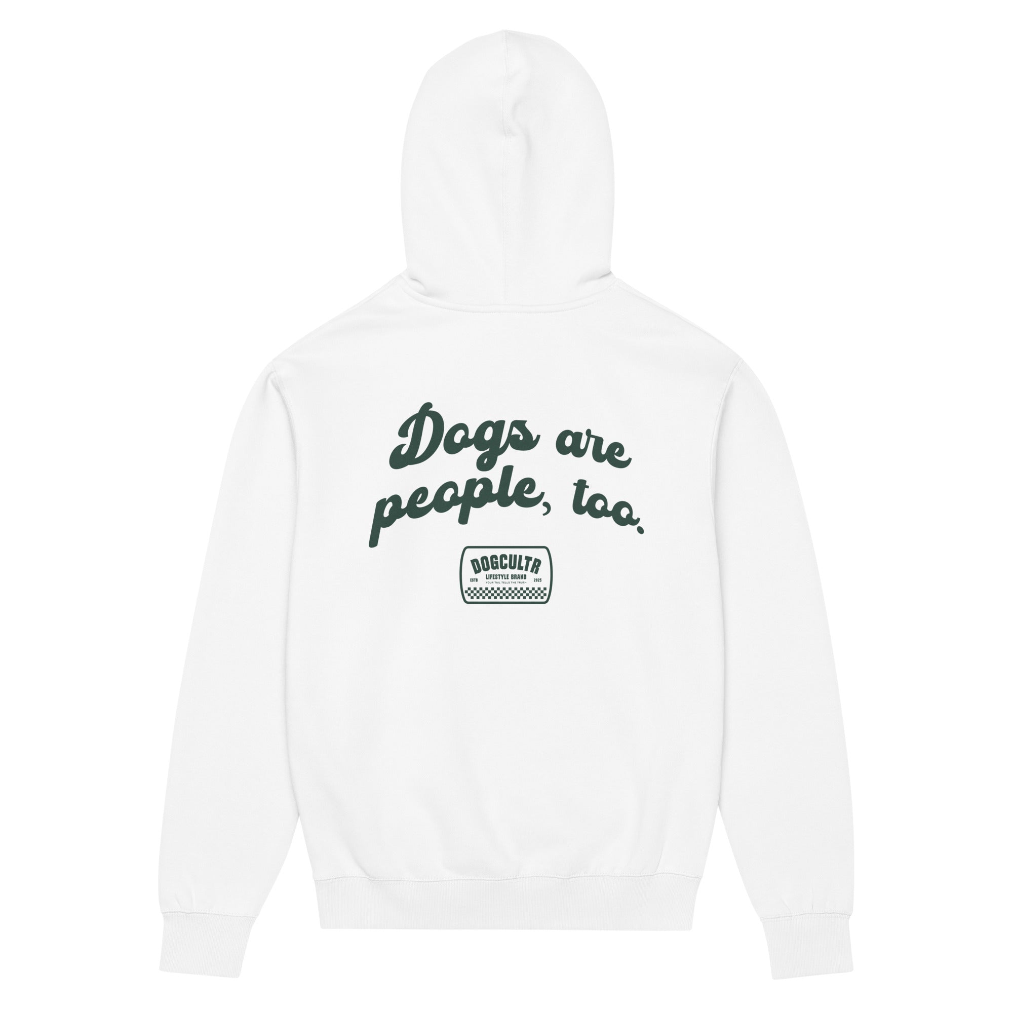 Dogs are people, too - Unisex box hoodie