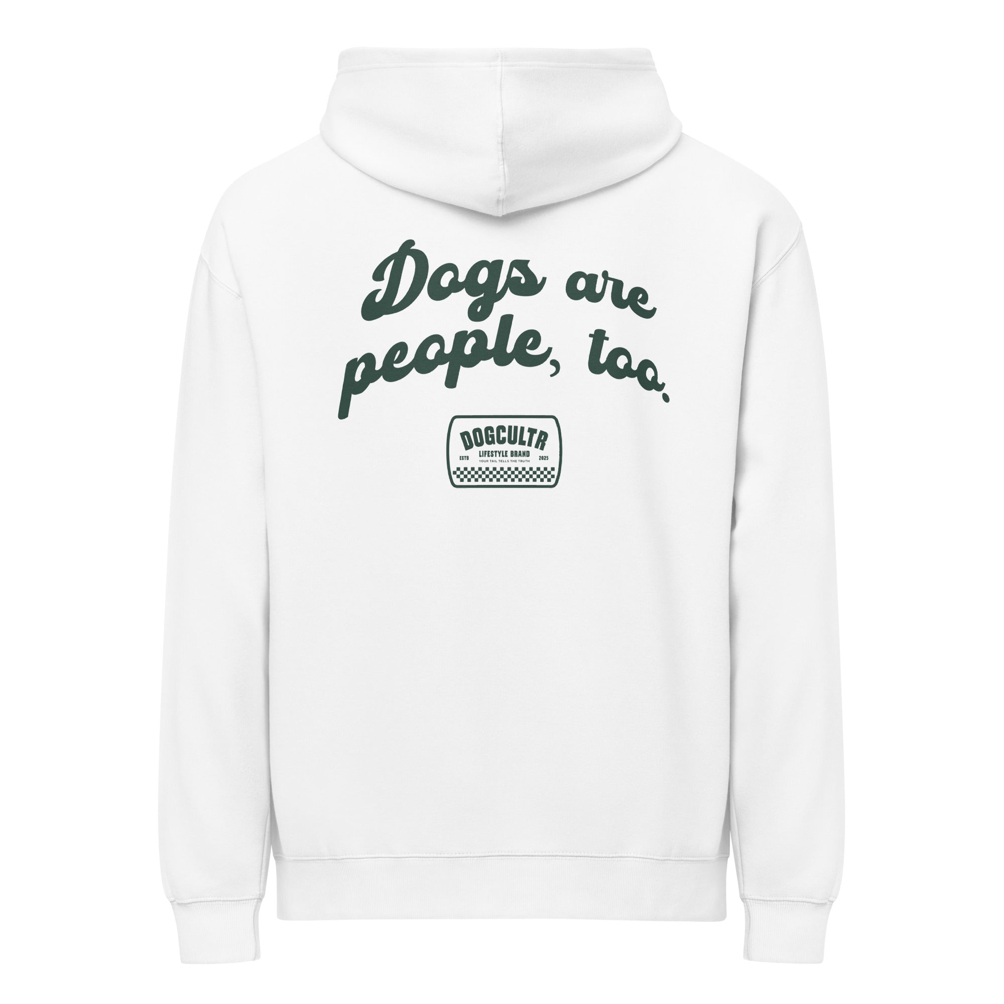 Dogs are people, too - Unisex box hoodie