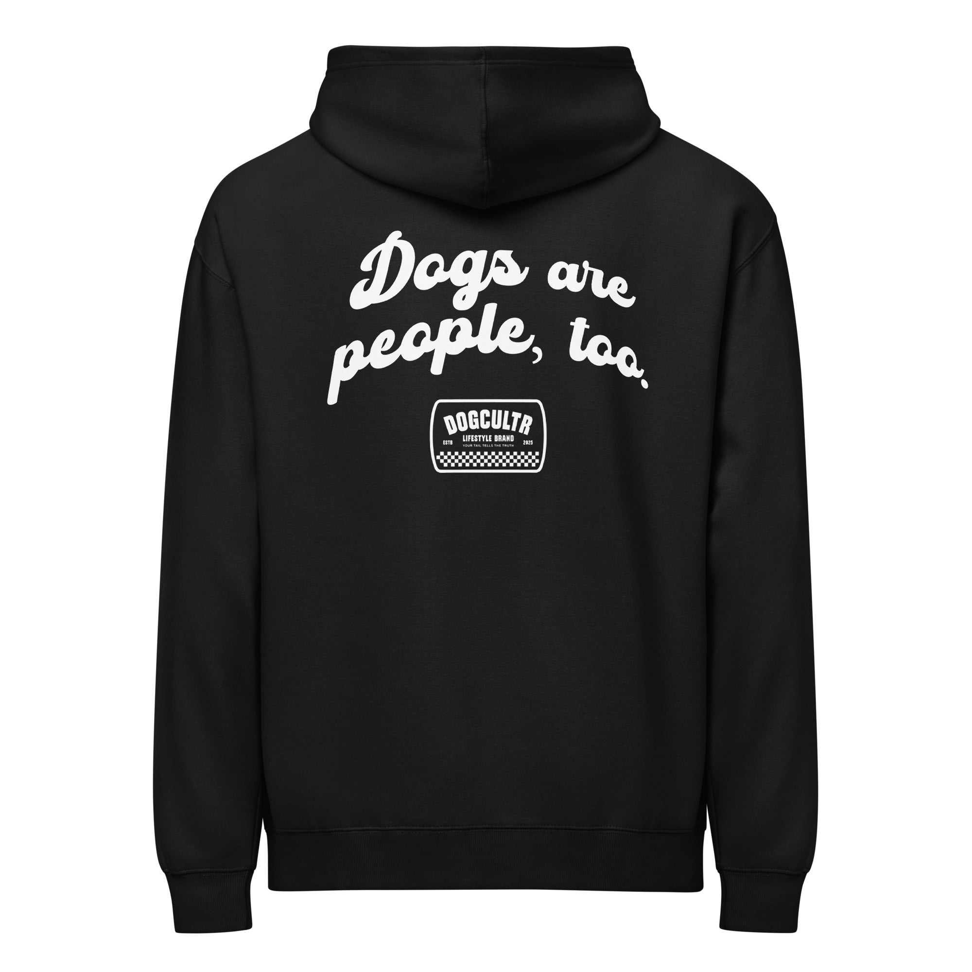 Dogs are people, too - Unisex box hoodie