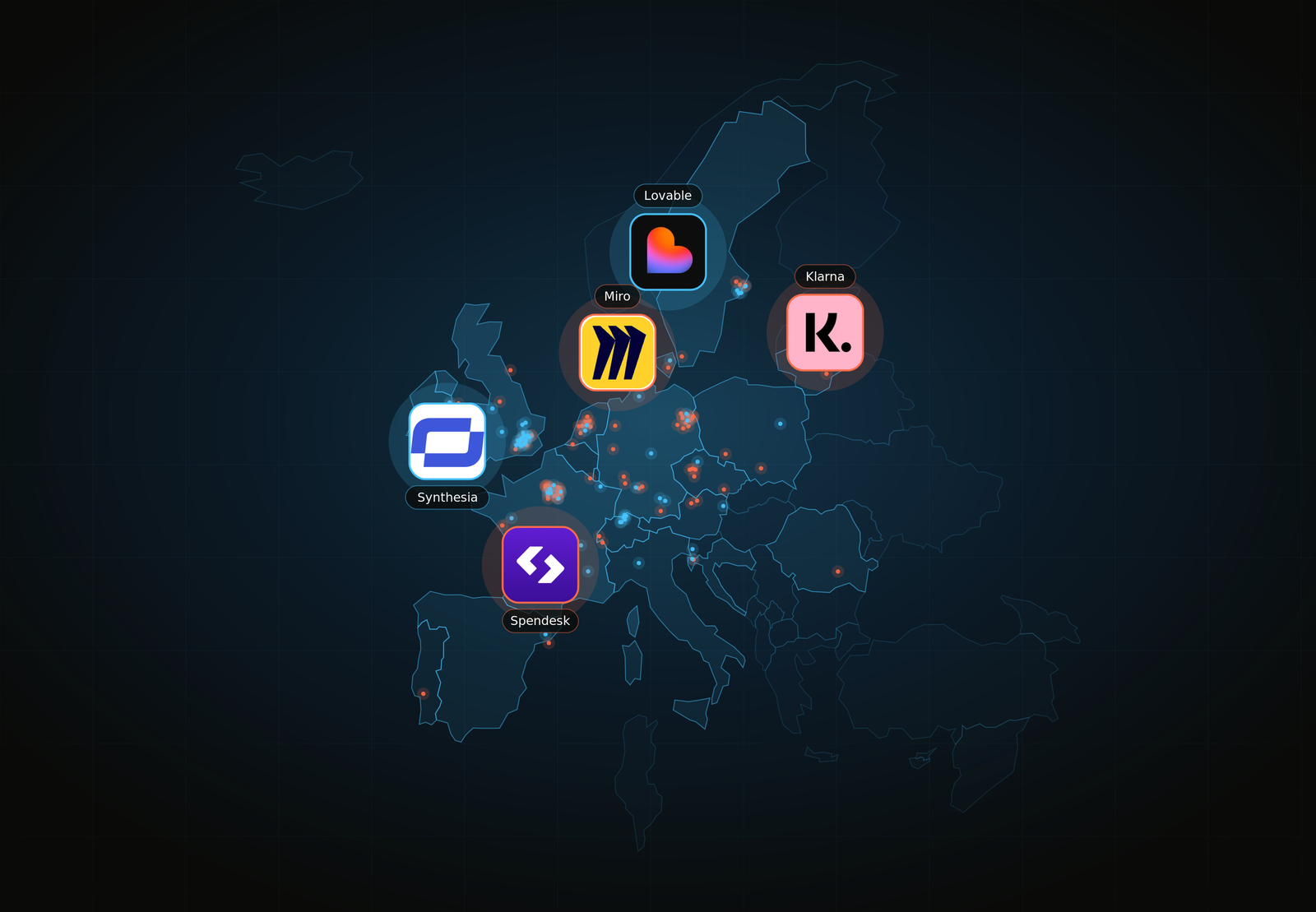 Transforming Europe: the interactive map of the companies leading Europe's AI shift