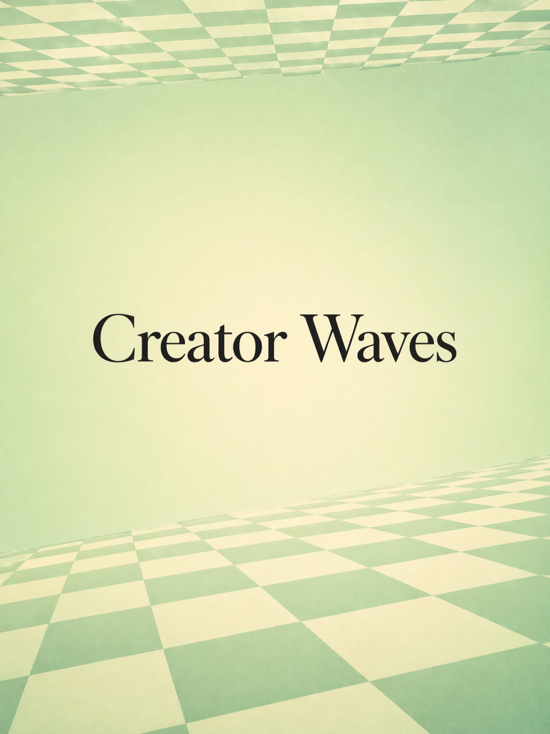 Flowing red visual representing repeated creator waves and market momentum
