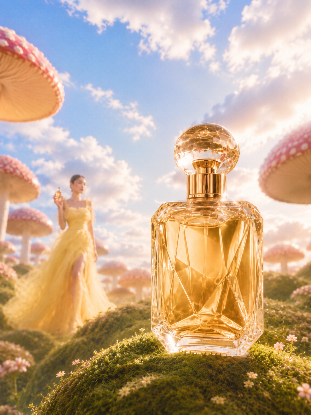 Luxury skincare product visual representing brand signal and premium perception
