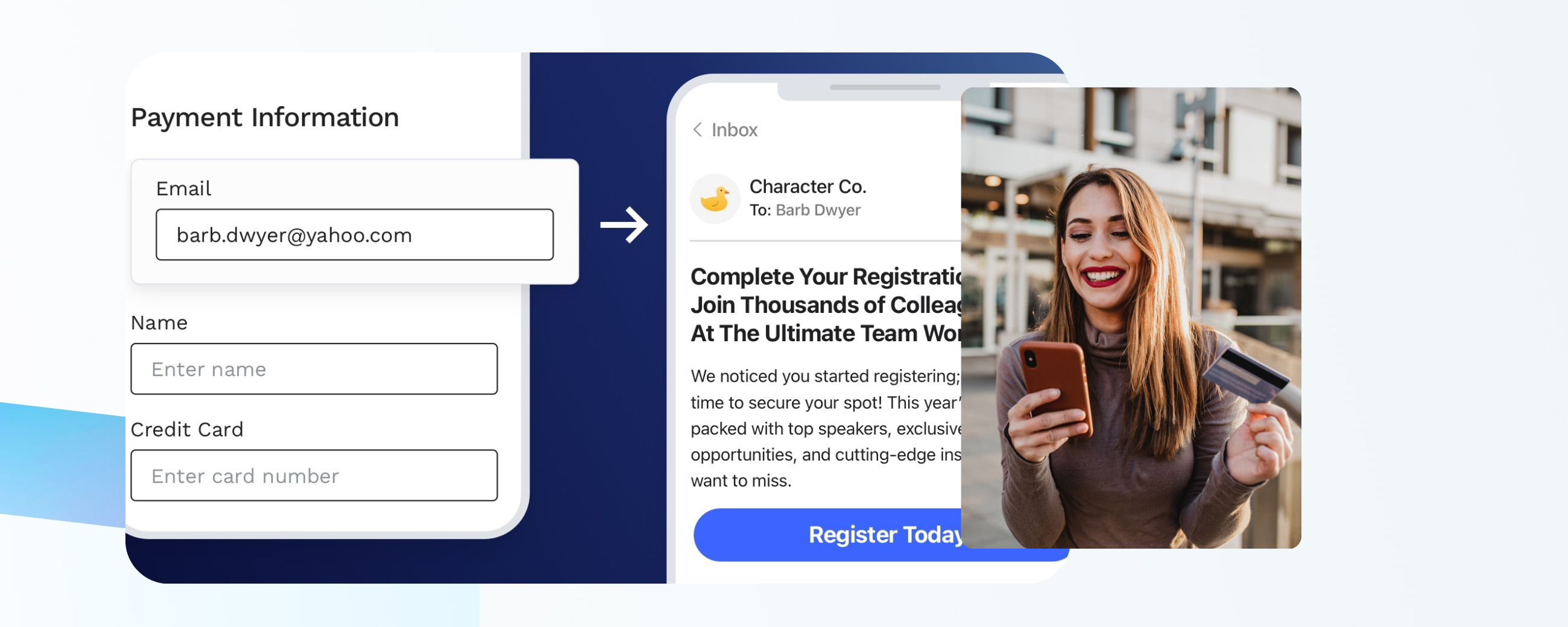 Prevent Abandoned Registrations with Winback Emails!