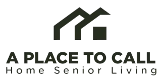 A Place to Call Home Senior Living logo with house icon.