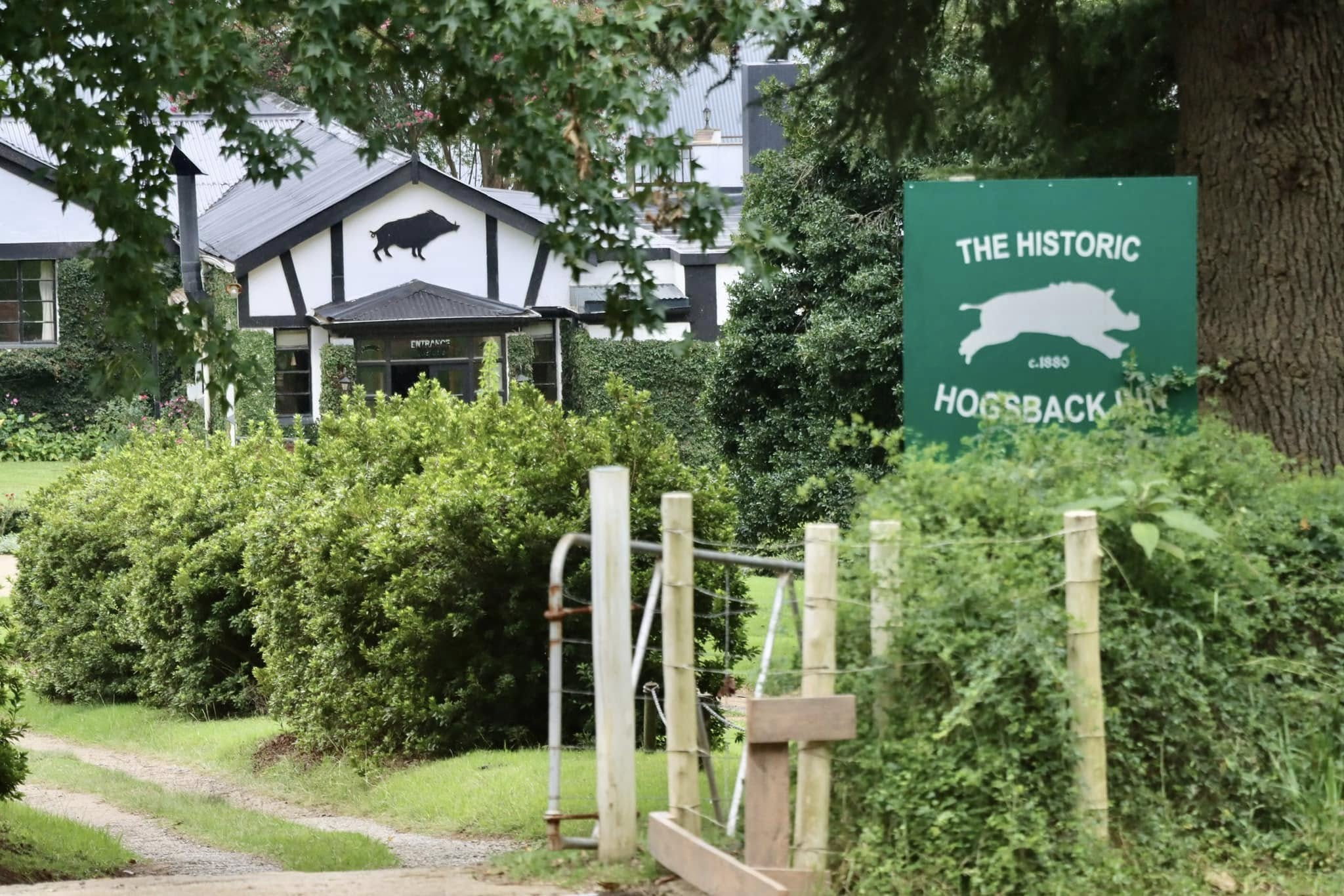 Entrance to the Hogsback Inn