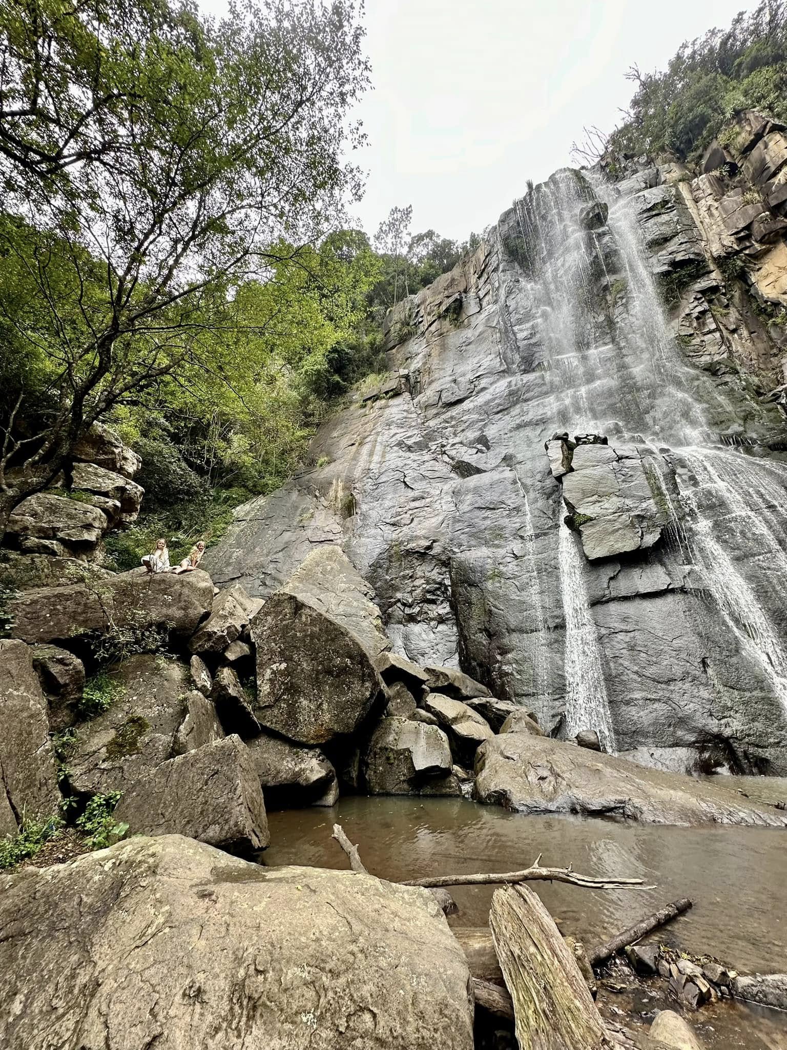 Madonna and Child waterfall, Hogsback