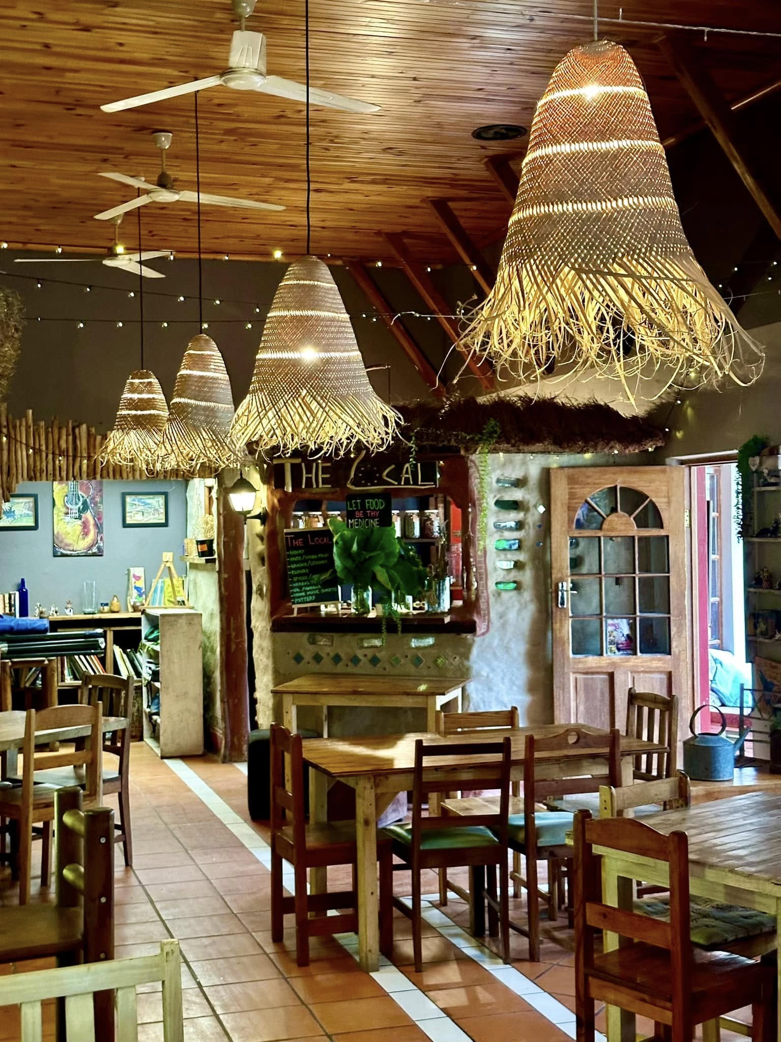 Interior of The Red Clay Cafe