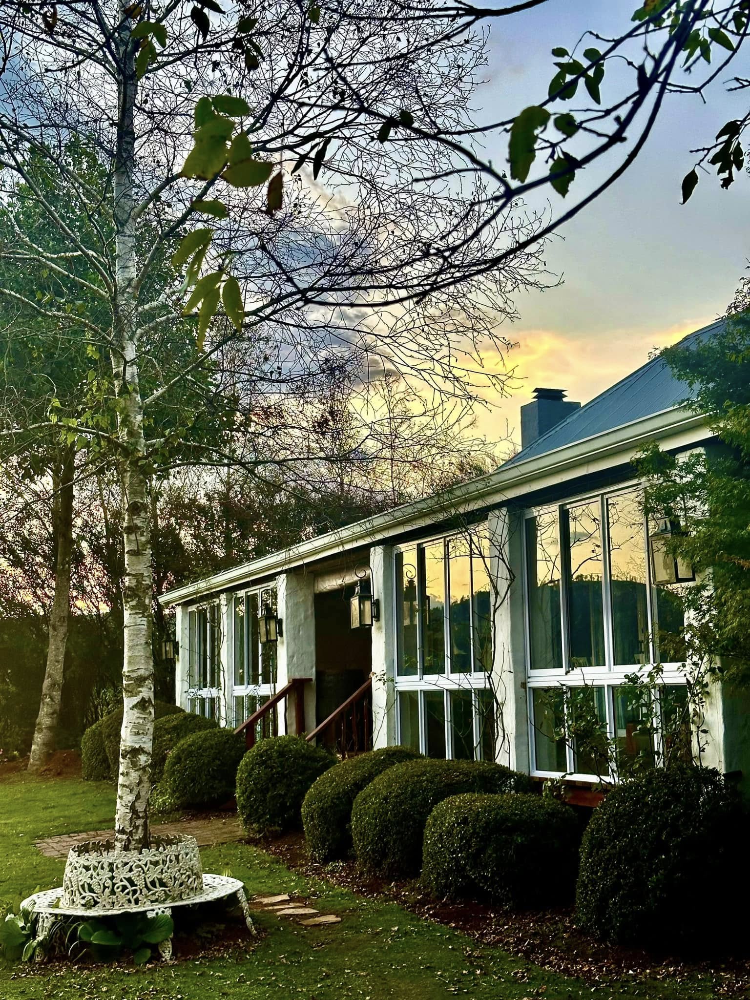 Sunset at The Edge Mountain Retreat