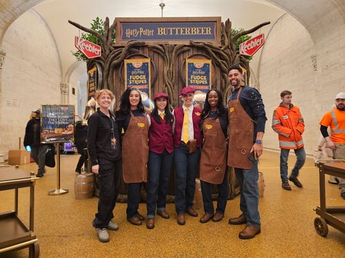 4Five brand ambassadors at a Harry Potter Butterbeer activation