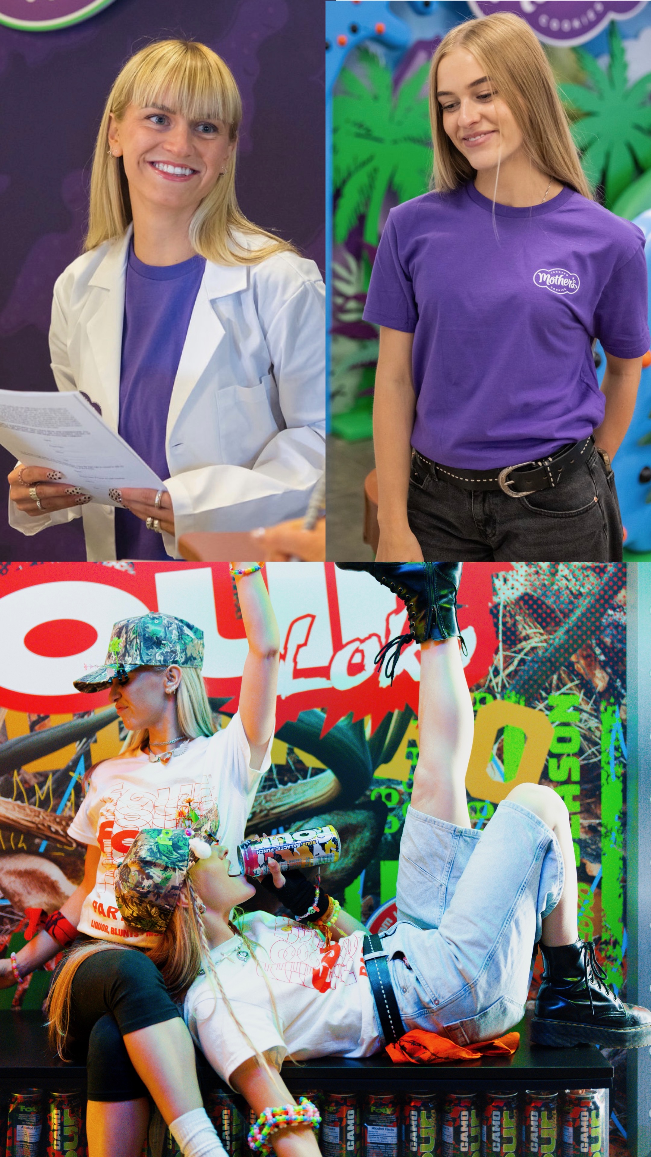4Five production crew at a Four Loko activation