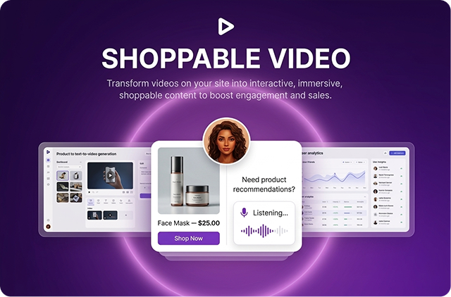 Shoppable Video - Vyumi