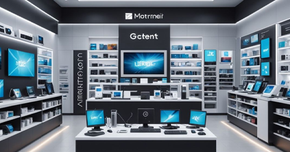 Electronics store display