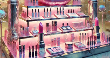 Beauty product display