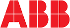 ABB company logo in red capital letters.