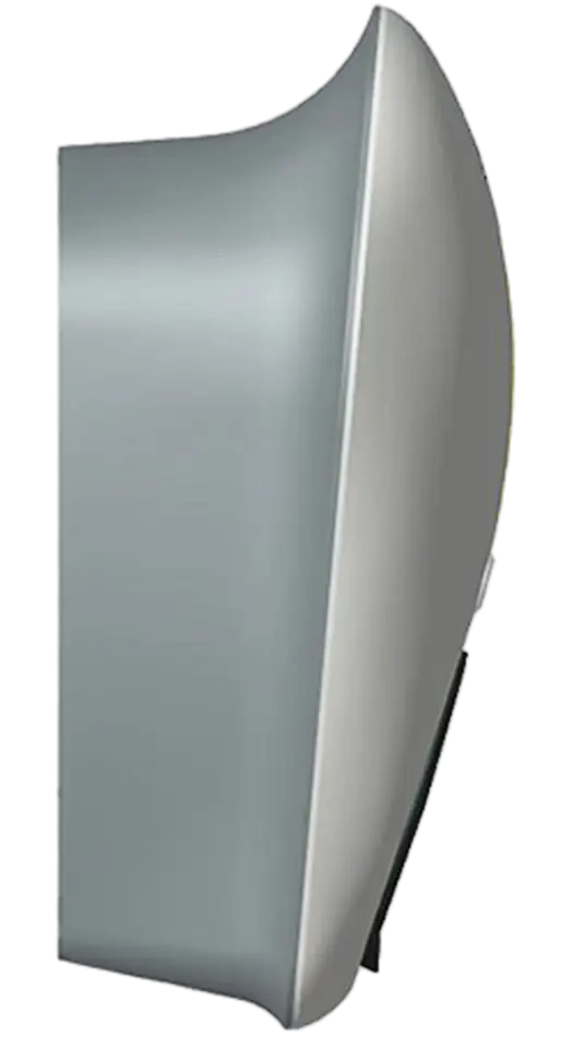 Side view of a level 2 EV charger.