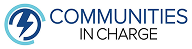 Communities In Charge logo with a blue lightning bolt inside a circle on the left