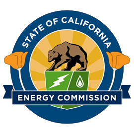 Seal of the California Energy Commission featuring a bear and symbols of energy and water.