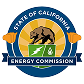 Seal of the California Energy Commission featuring a bear, sun, and power transmission tower.