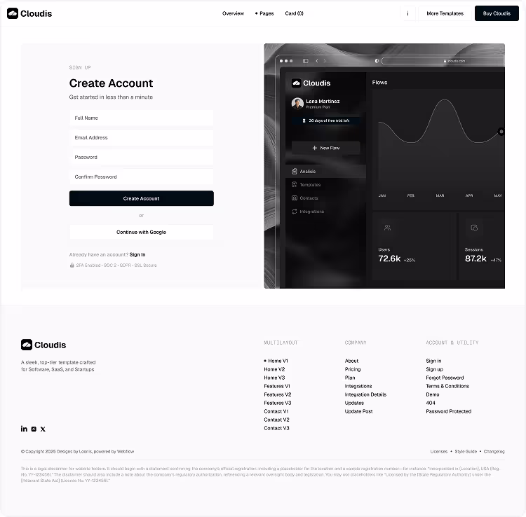 Preview Sign up