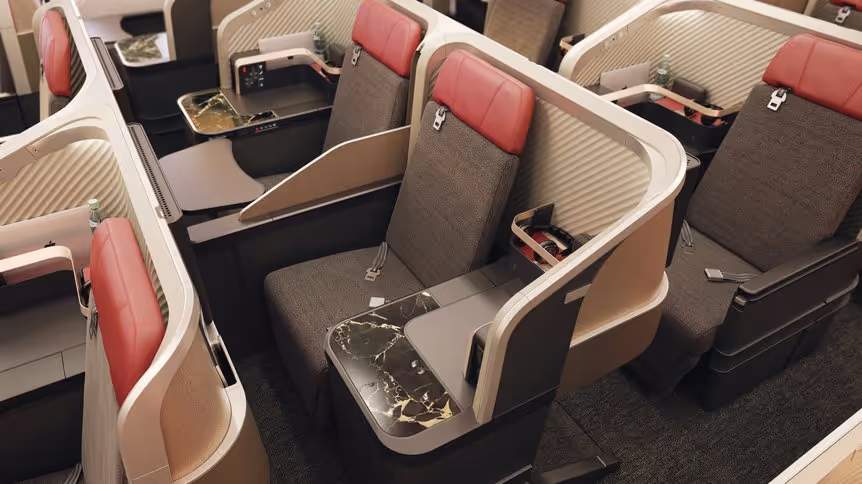 LATAM reveals new business class seats