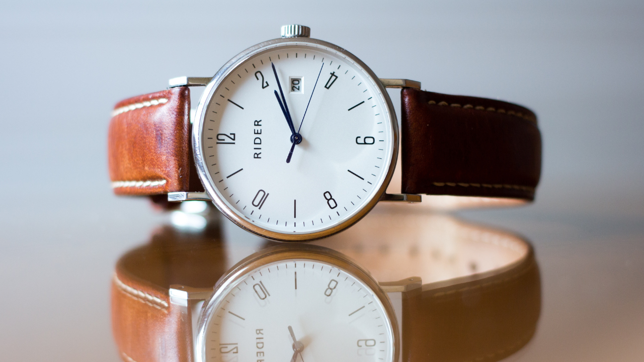 Brown leather-strap watches shown as product candidates