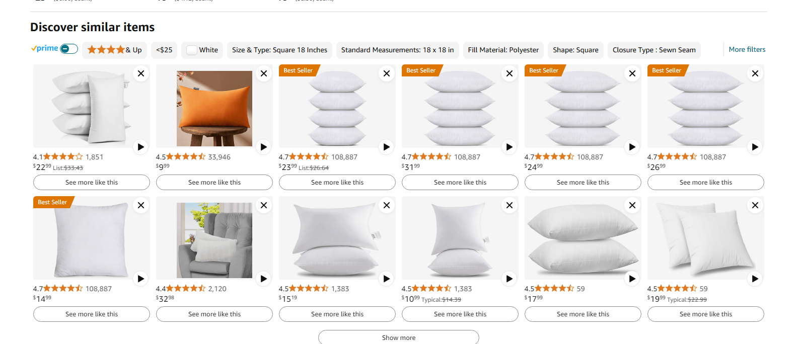 Home decor throw-pillow product listing carried forward from the live article