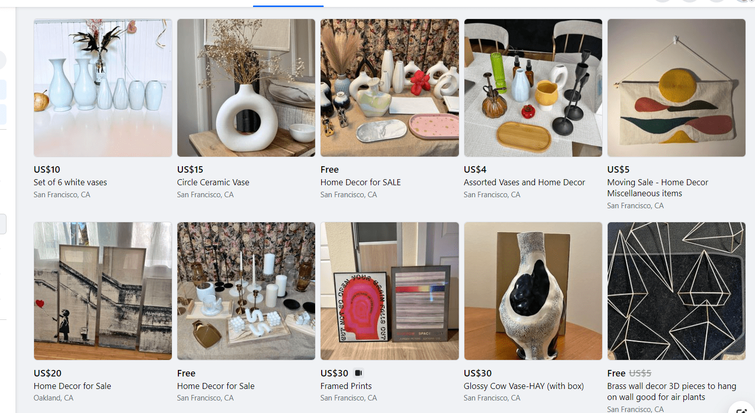 Small home decor shown as a Facebook Marketplace product candidate