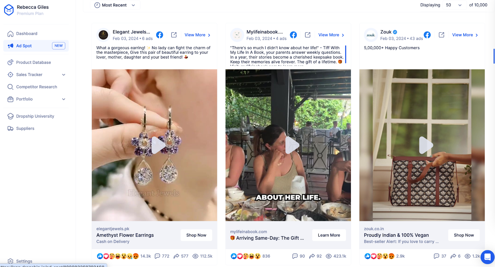 A social media product advertisement used to illustrate paid product testing.