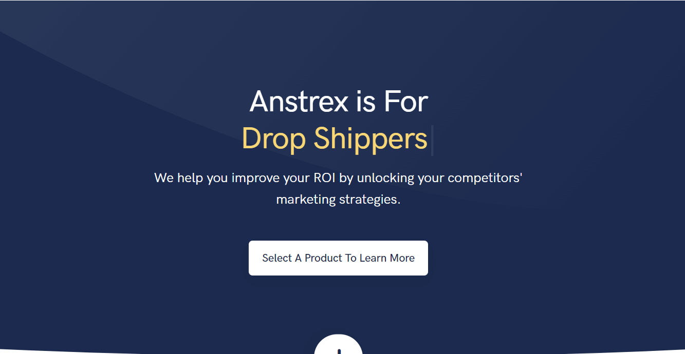 Anstrex interface for spying on ads
