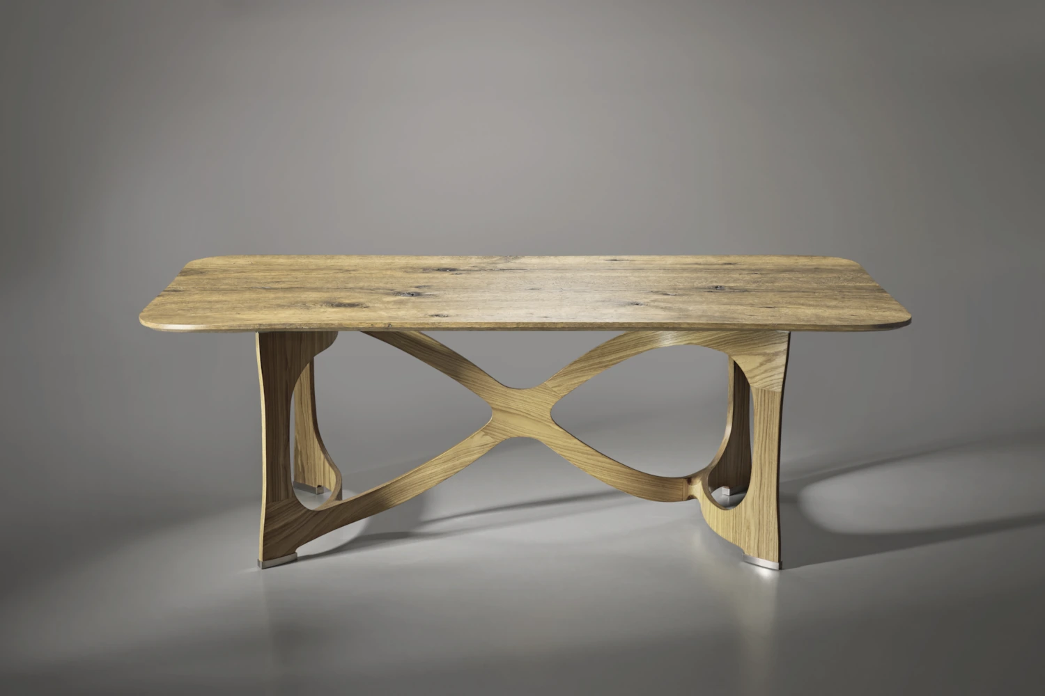 Natureiche, Holz-Tischplatte