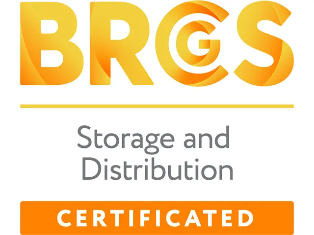 BRCGS certified storage logo
