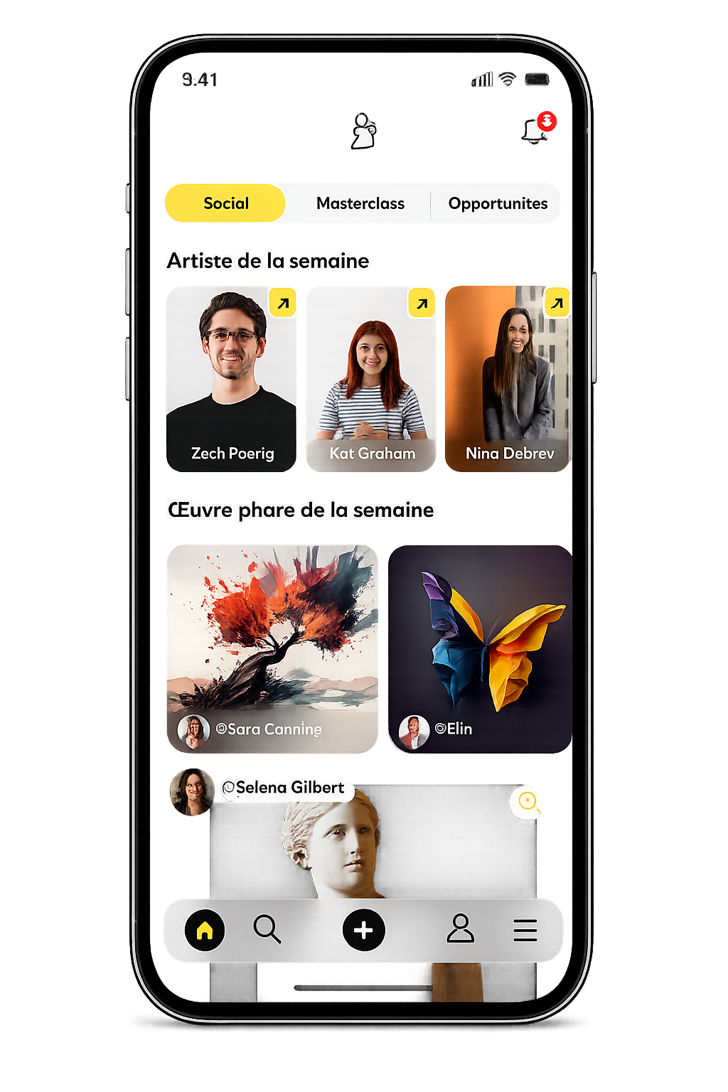 Artgapi feed artistes