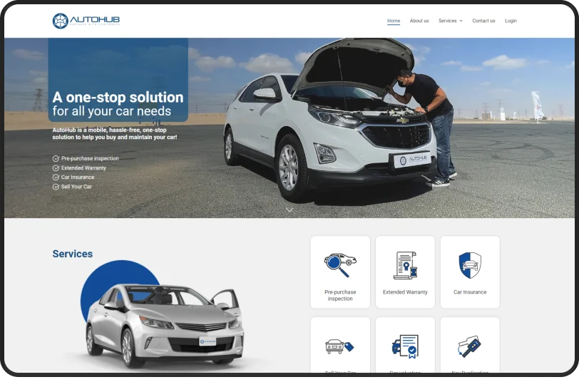Interface AutoHub