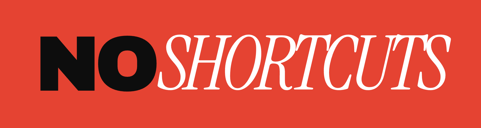 NOSHORTCUTS Logo – Growth Agency für D2C-Gründer