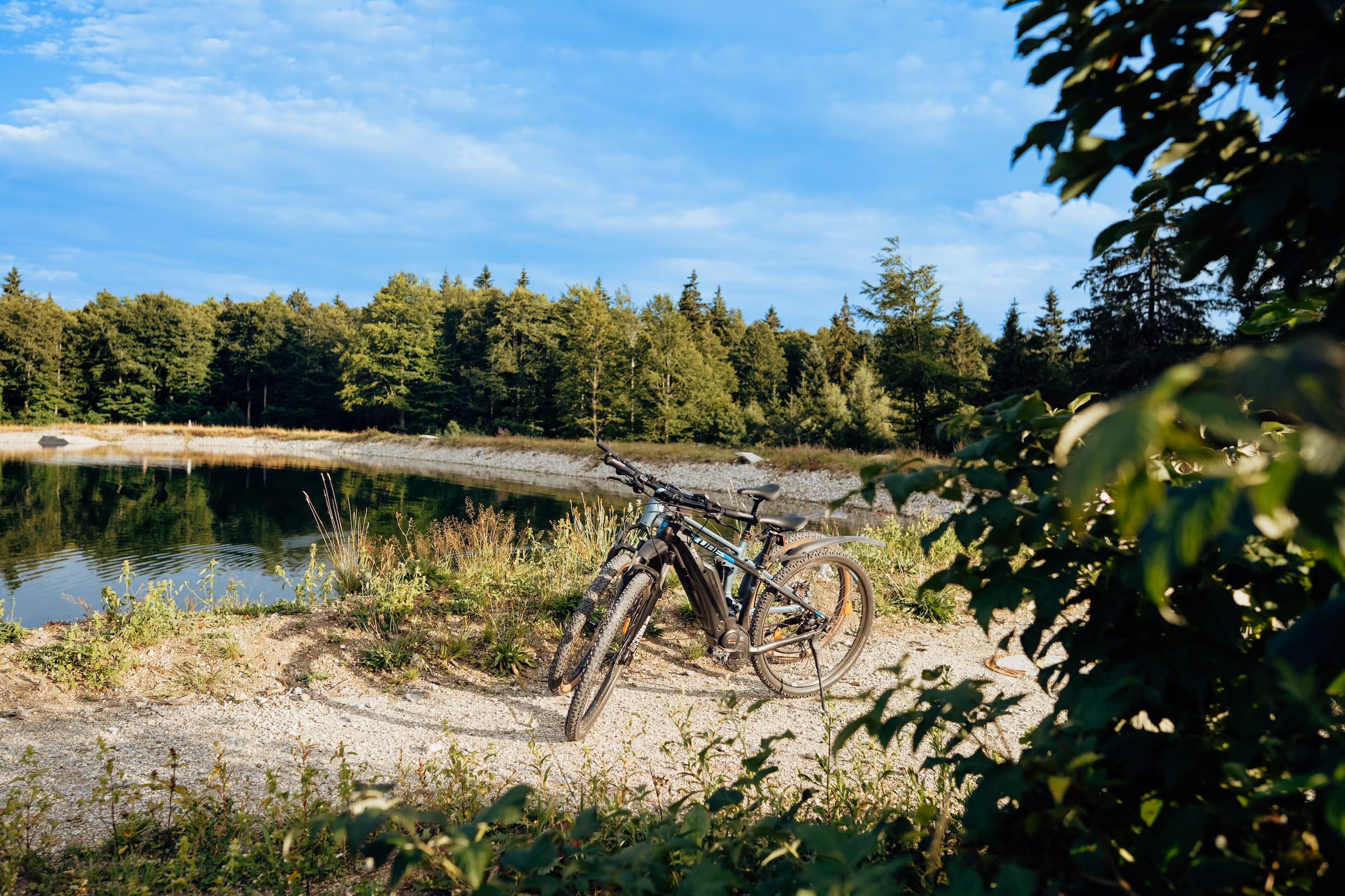 E-Bike-Tour rund um das Chalet Schönbuchet