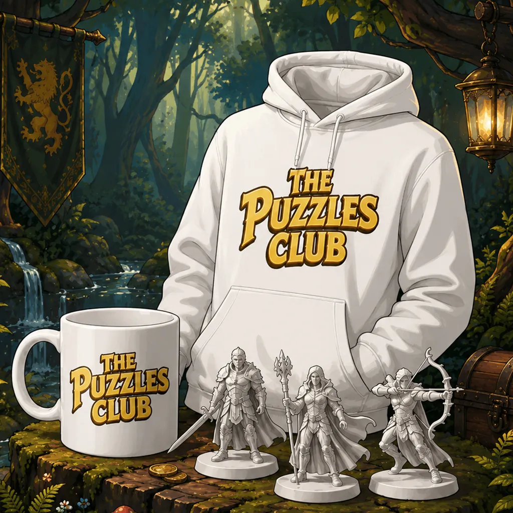 The Puzzles Club Merch Store is Live!