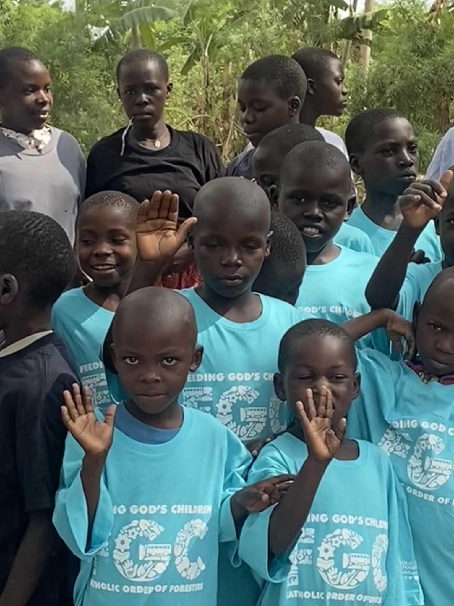 Children at Transform the Needy Child orphanage