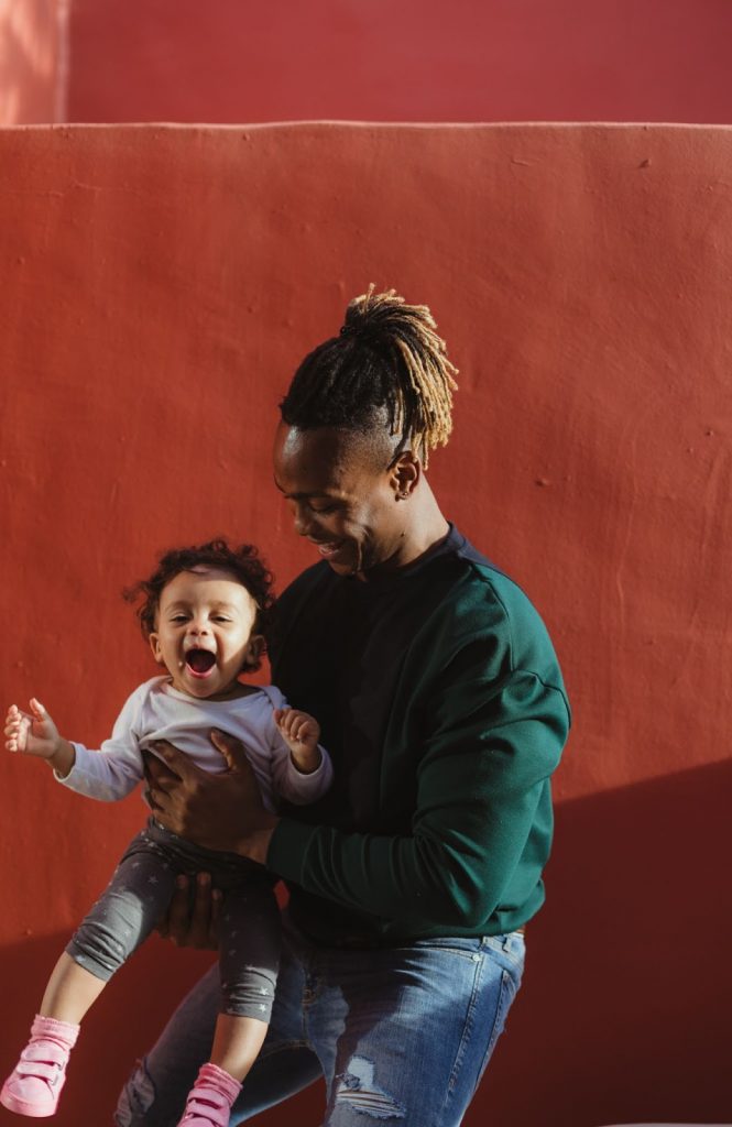 Picture of dad and son for egg donor cost
