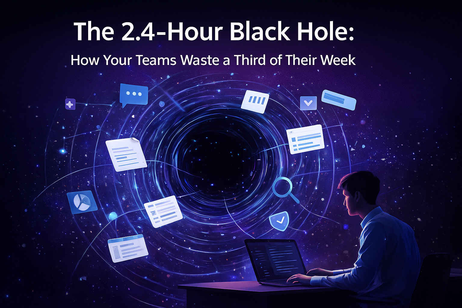 2.4 Hour Black Hole Article Image