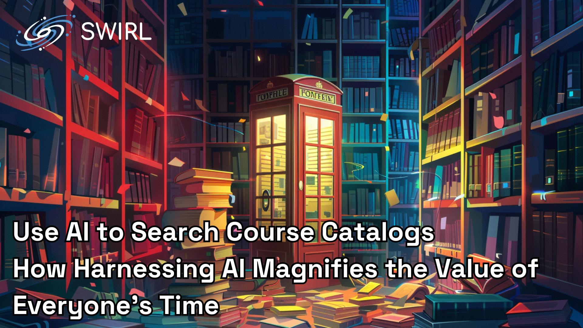 Using AI to search library catalogues